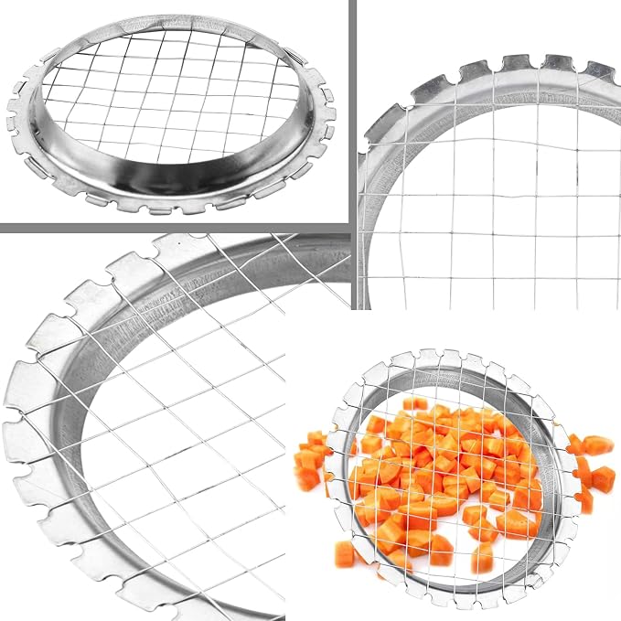 Egg Chopper Stainless Steel Egg Slicer Fruit Cube Cutter Salads Cutters Tomato Cutter Potato Cutter as pictures