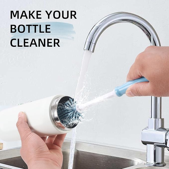 3 Pack Water Bottle Cleaner Kit for owala 24oz/32oz/40oz,owala Brush and Straw Cleaner, Straw Cleaner Compatible with owala Water Bottle,owala Accessories