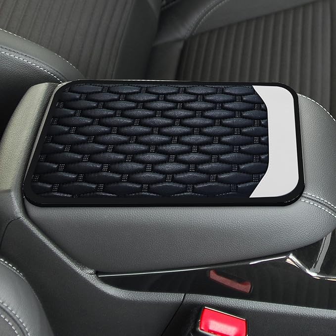 Car Armrest Protector, Car Armrest Lift Pad - Pillow for Center Console Extender with Aum Pad