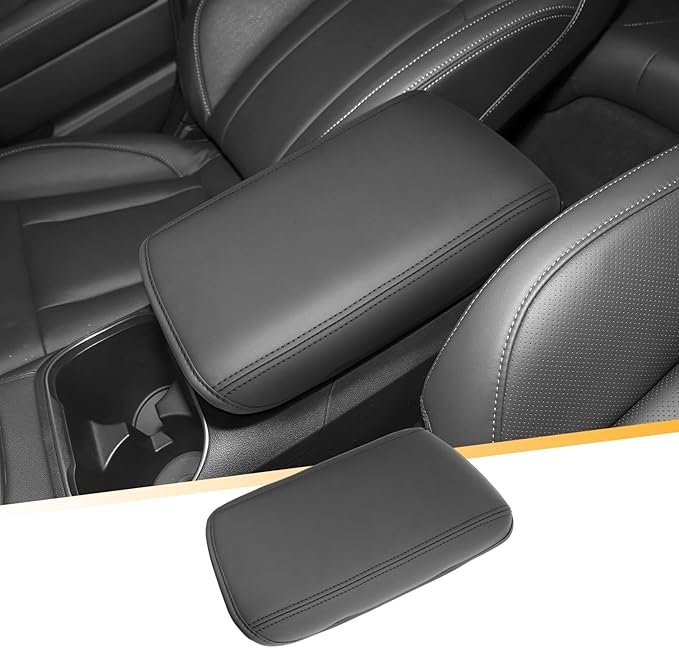 Armrest Cover for 2026 Outback (Premium/Limited/Limited XT/Wilderness/Touring) Subaru Outback Accessories Center Console Cover Arm Rest Protector Middle Lid Pad Protector PU Leather,Anti-Scratch