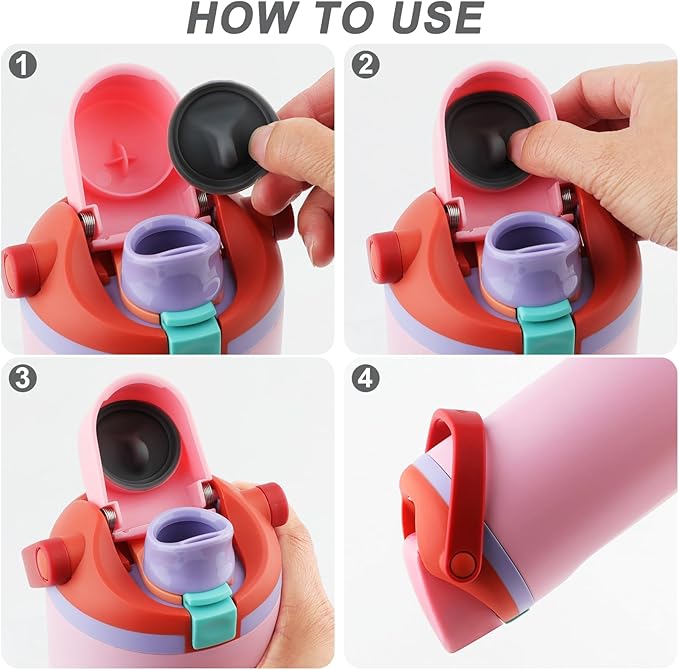Replacement Stopper Compatible with Owala FreeSip Sway 30oz 40oz, 7Pcs Leakproof Silicone Cap Mouth Stopper for Owala FreeSip Tumbler 40oz Water Bottle Lid Spout Gasket Plug Parts