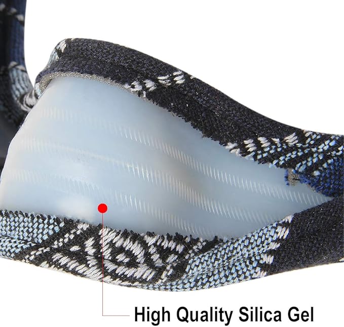 AOTOMIO 15 inch New Baja Car Steering Wheel Cover Universal Fit Most Cars Automotive Blue Ethnic Style Coarse Flax Cloth
