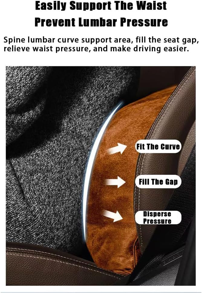 Car Headrest Pillow for Volkswagen VW Golf Variant VIII VI V IV III Wagon Estate 5-Seats Car Seat Lumbar Pillow Car Headrest Pillow Car Seat Neck Break Cushion Head Support Rest Pillow Accessories