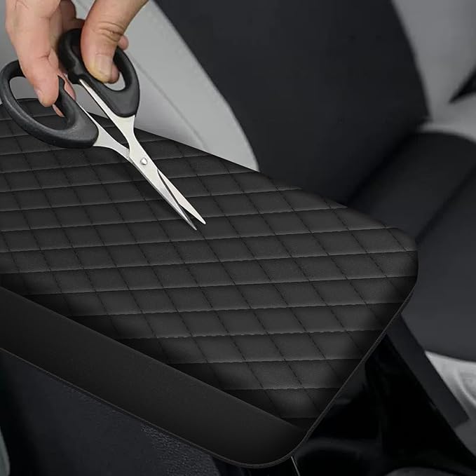 AOMSAZTO Console Pad for 2018 2019 2020 2021 2022 2023 Kona Armrest Pad for Kona Black