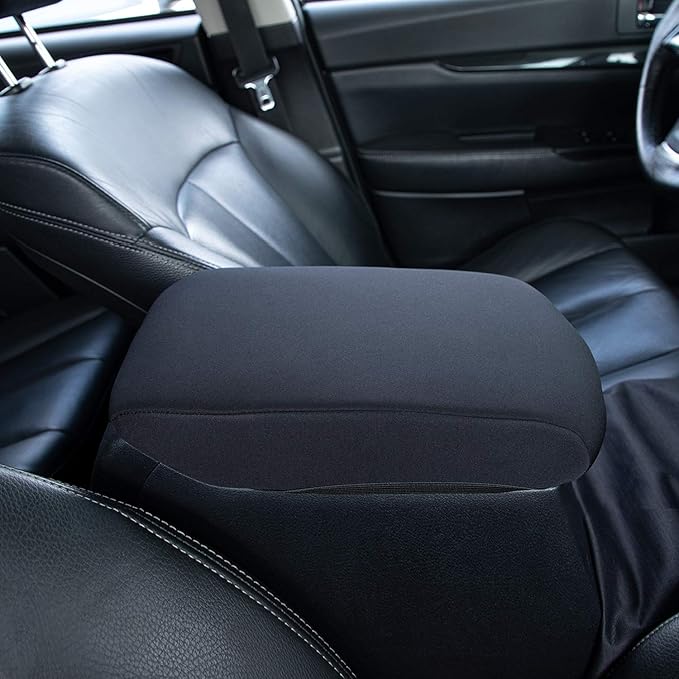 AOMSAZTO Armrest Covers for 2010-2024 Toyota 4runner Neoprene,Including The Base, Sr5, Sr5 Premium, TRD Off-Road, TRD Off-Road Premium, TRD Pro, Trail, and Limited