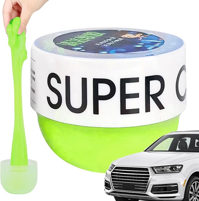 Car Cleaning Putty - Dust Cleaning Mud Auto Vent Detailing Putty | Reusable Detailing Tool Vehicle Accessories Wipes for Printers Tablet Electronics Cameras