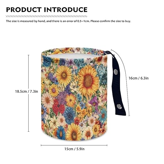 Car Front Seat Can Leak Proof Front Seat Back Seat Garbage Container Bag Kitchen Rubbish Bin Fashion Vehicle Organization Bin, Mushroom Star