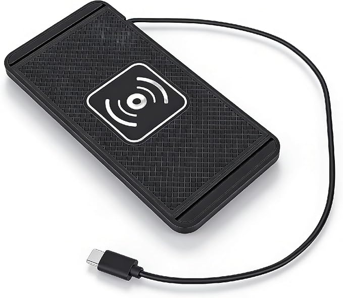 Bewinner 20W Wireless Car Charging Pad, Fast Magnetic Phone Charger with Adjustable Design, for Phone and Note 10