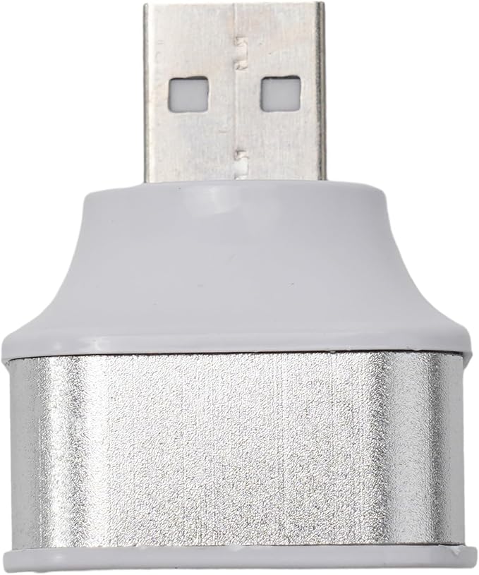 3-Port USB Car Charging Extender Adapter for Vehicle Dash Mount, USB 2.0 Only Charging Hub, Gold/Silver/Black(Silver)