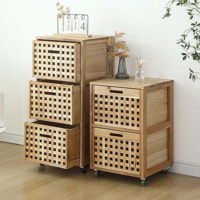 Movable End Table Side Table Coffee Station Table, Coffee Bar Stand Cart with Storage,Coffee Table on Wheels,for Home Kitchen, Entryway, Living Room,Dining Room(41x41x90cm,3 Tier)