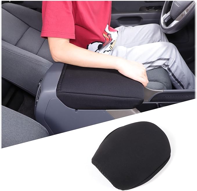 Armrest Box Cover Center Console Pad Compatible with Honda Pilot 2003-2008 Cloth Auto Armrest Cover, Comfortable, Breathable, Waterproof Car Center Console Armrest Cushion