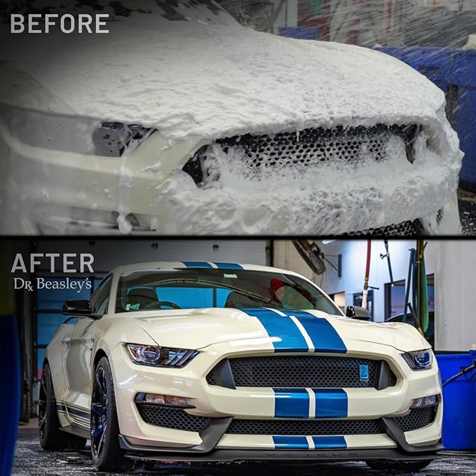 Dr. Beasley's Premium Body Wash for Autos 12 fl oz - Leaves a Brilliant Shine, pH Balanced Formula, Foams Thick, Prevents Scratches, Won't Dry Hands, Biodegradable