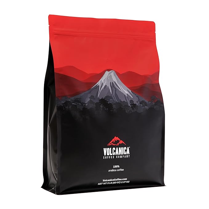 Pumpkin Spice Flavored Coffee, Ground, Fresh Roasted, 5 lbs