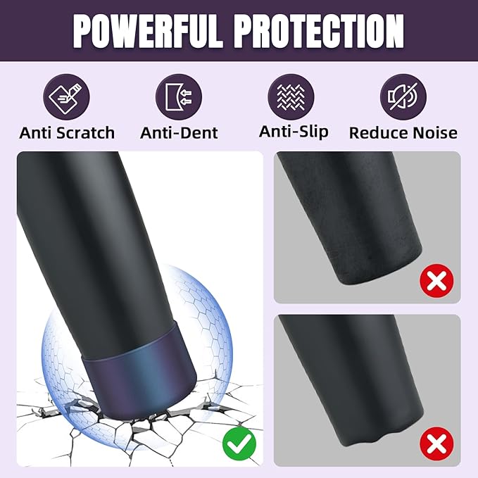 2PCS Silicone Boot Compatible with Owala 30oz & 40oz FreeSip Sway Bottles & Tumblers, Protective Anti-Slip Bottom Cover Sleeve for Freesip Sway Tumbler