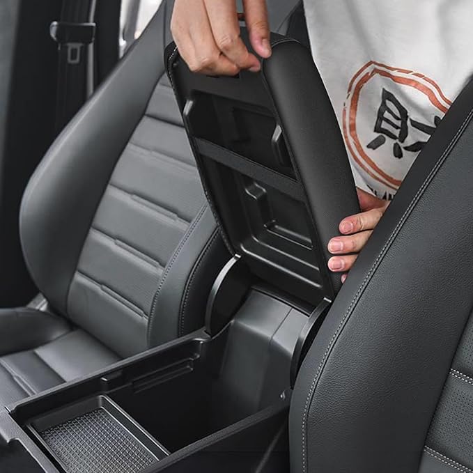 AOMSAZTO Console Covers for 2016-2023 Toyota Tacoma Armrest Covers for Toyota Tacoma Fabric Cloth