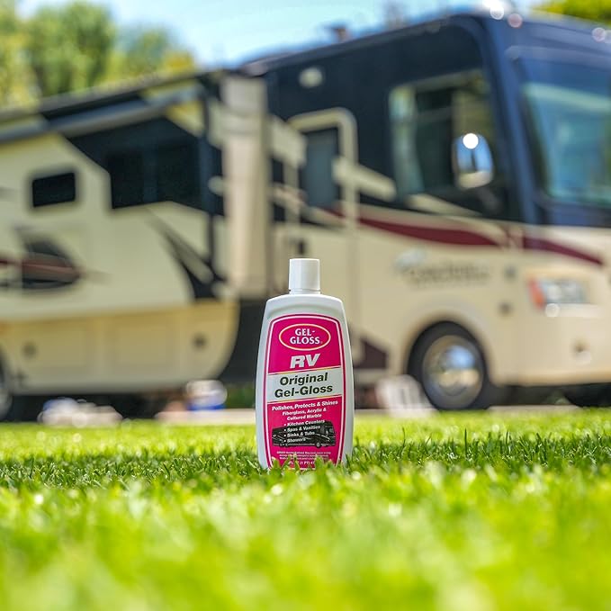 Kitchen & Bath Polish w/Carnauba Cleaner Wax Formulation for a Protective Coating - Removes Water Spots, Light Scratches & Stains While Restoring Color & Shine,16 oz.