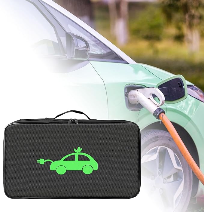 Waterproof EV Storage Bag, Cable Cover, Wear-resistant, Lightweight, EV Organizer for Electric Vehicle, Rectangle Shape