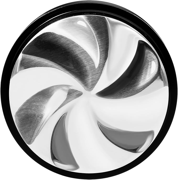 Normcore 51mm Gravity Distribution Tool, Gravity Adaptive Espresso Distributor, Espresso Coffee Leveler Tool for 51mm Delonghi Portafilter, 304 Stainless Steel 5 Blade base