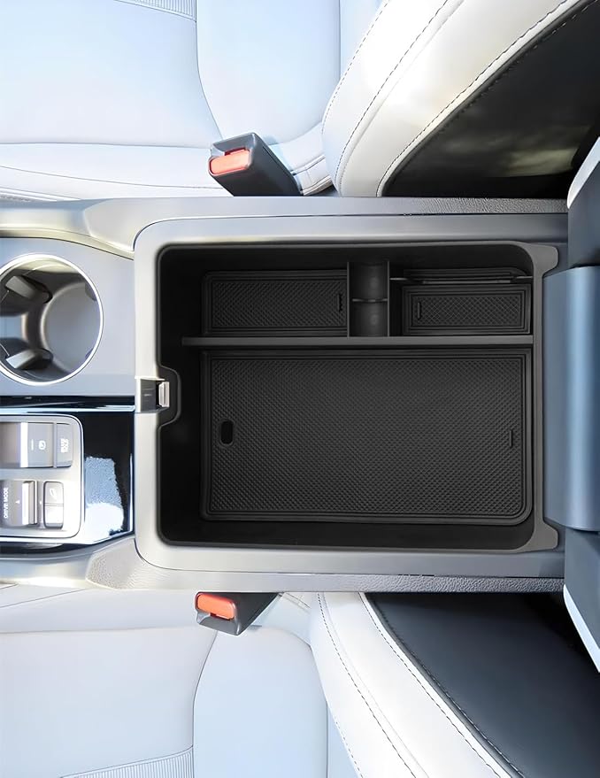 LFOTPP Center Console Organizer Compatible with 2023-2026 Honda Pilot/2024 2025 Ridgeline/2024-2026 Passport ABS Material Armrest Console Organizer 2026 Honda Trailsport Accessories