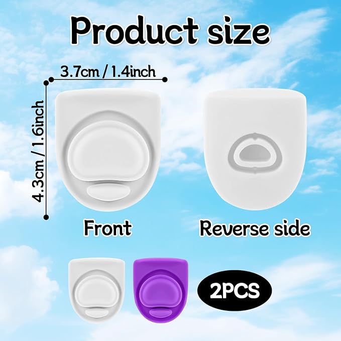 2pcs Replacement Rubber Stopper Seal Compatible with Owala FreeSip 24oz 32oz,Water Bottle Lid Insert Cap Silicone Seal Parts for Owala 16/19/24/32/40oz Spout Gasket Mouthpiece Accessories ZS8