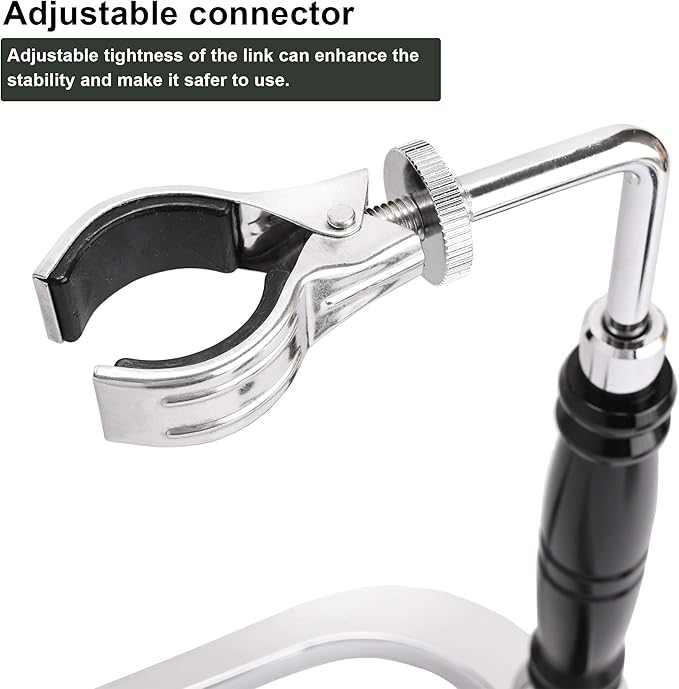 LUEUR Siphon Coffee Maker, Vacuum Coffee Brewer, Heat-Resistant 5-Cup Glass Siphon Coffee Maker with Reusable Cloth Filter, Hot Tea Maker for Home, Household and Office