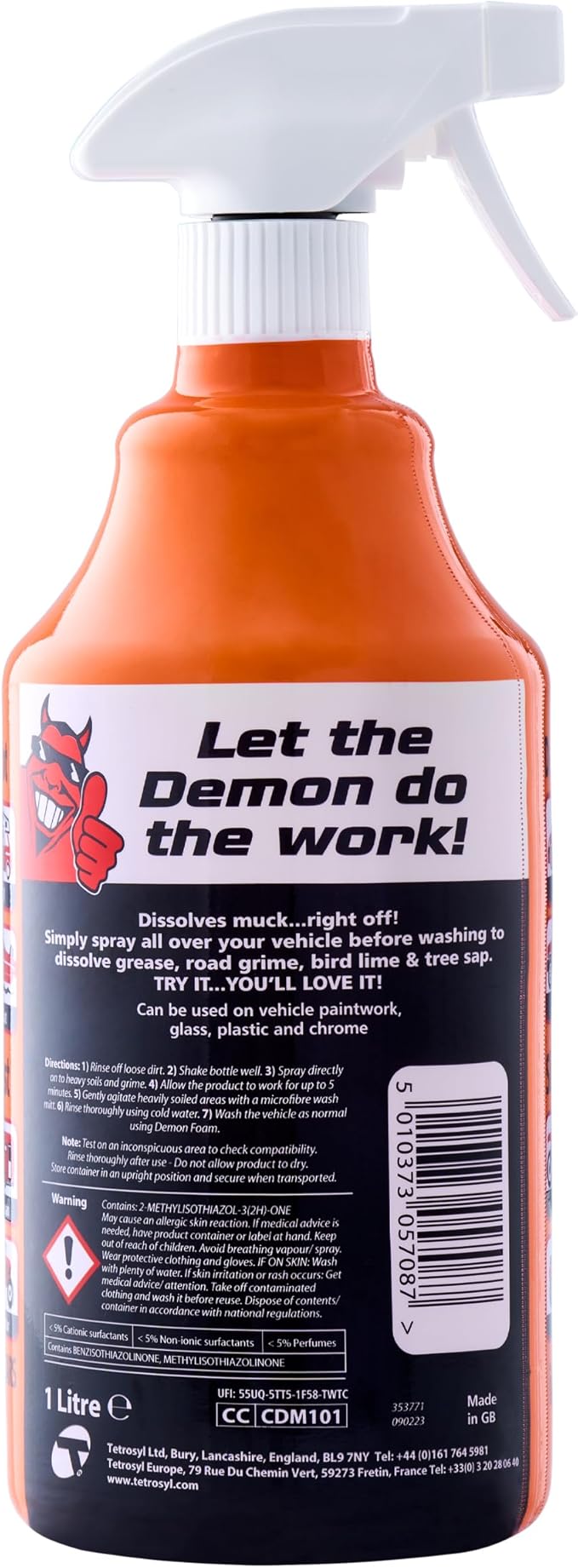 CarPlan Demon Machine 34 fl Oz (1L) - Rapid Dirt Shifter