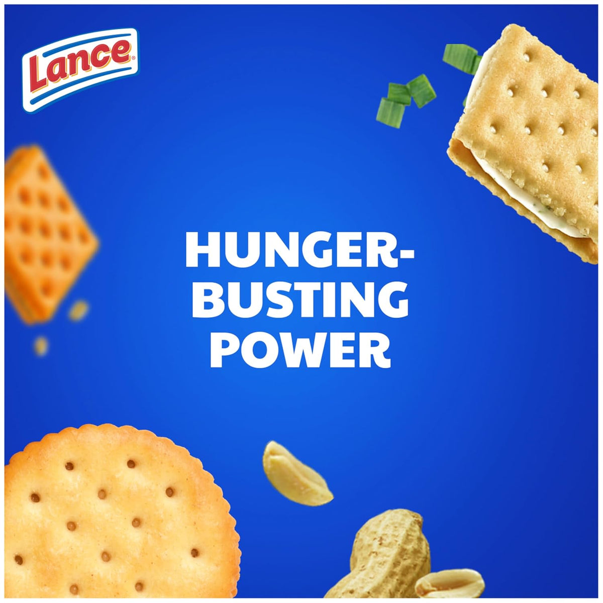 Lance Sandwich Crackers Variety Pack, 3 Flavors, 20 Individually Wrapped Packs, 6 Sandwiches Each