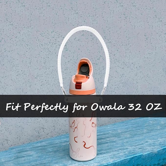 Silicone Bow Boot Water Bottles Accessories for Owala 32 oz WaterBottles