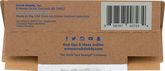 Scrub Daddy, Scrub Daddy Dye Free, 1 Count