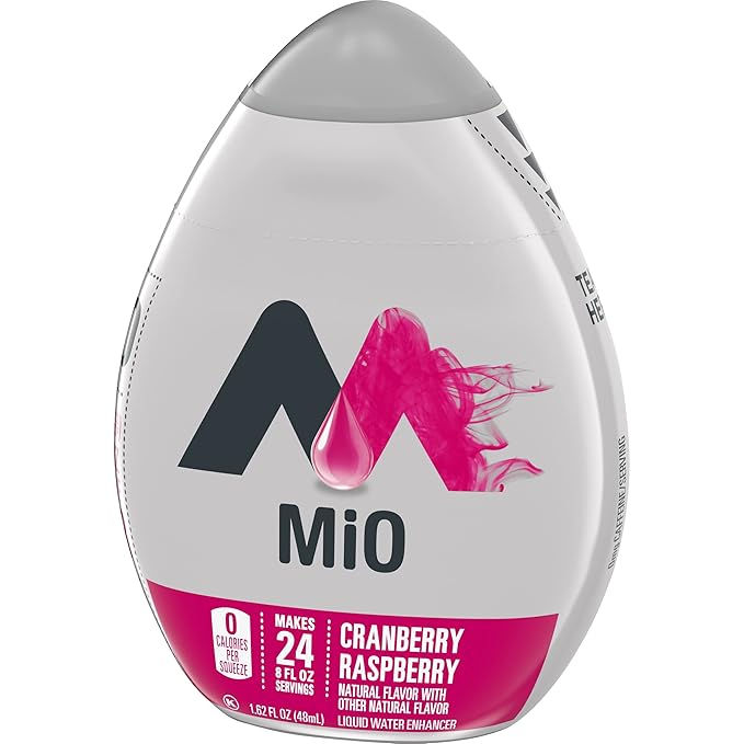 Mio Liquid Water Enhancer Cranberry Raspberry 1.62 Ounce (2 Bottles Total)