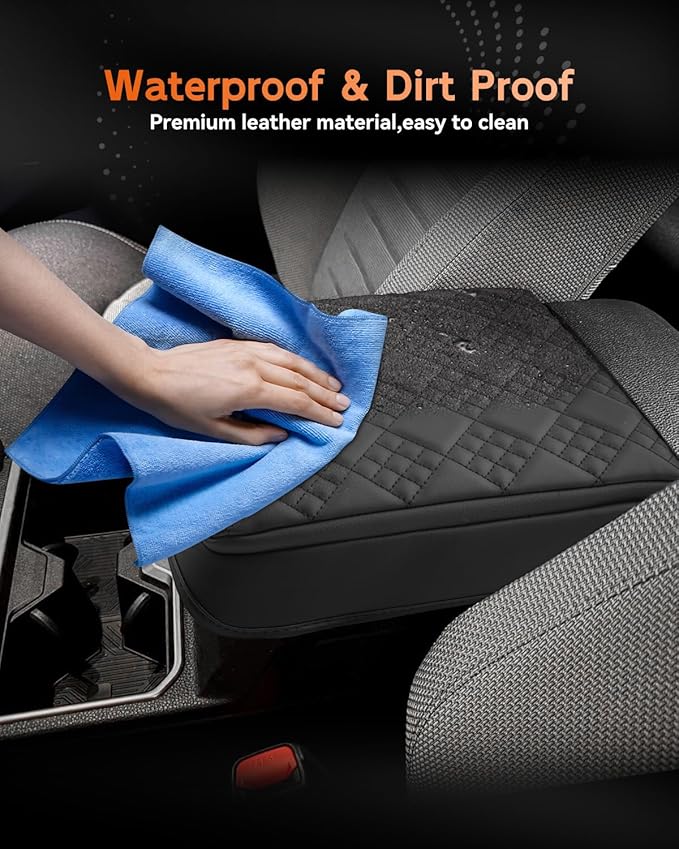 CDEFG for 2025 2026 Toyota 4Runner Center Console Cover Armrest Box Cover for 4Runner (SR5, TRD Sport, Off-Road, Premium, Limited, Platinum, Trailhunter) Accessories Console Arm Rest Protector