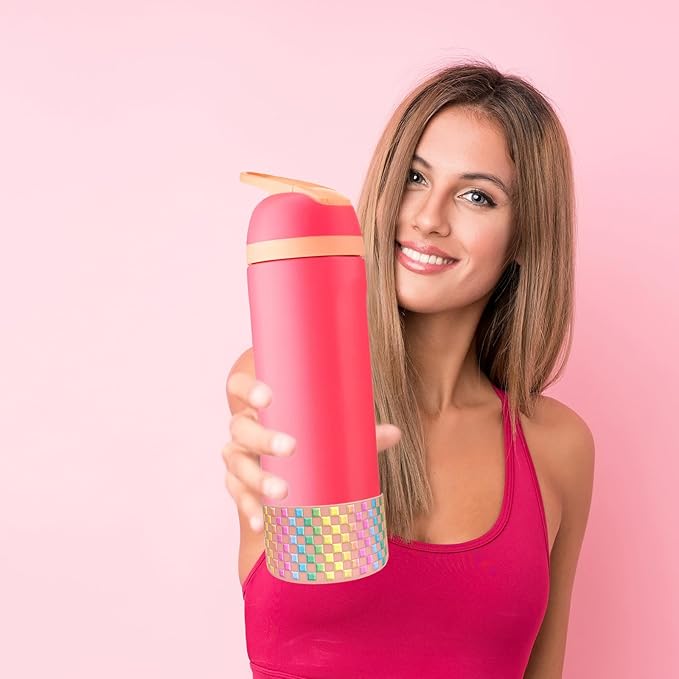 HEYSKAY 2PCS Silicone Boot for Owala Flask Water Bottle Anti-Slip Protective Sleeve for Owala Twist,FreeSip and Flip Stainless Steel Water Bottle BPA-Free Boot Bottom Base