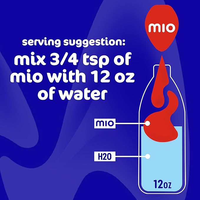 MiO Energy Strawberry Pineapple Smash Naturally Flavored with other natural flavors Liquid Water Enhancer Drink Mix with Caffeine & B Vitamins with 2X More (3.24 fl. oz. Bottle) (Pack of 4)