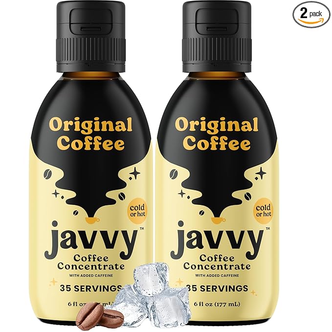 Coffee Concentrate - Cold Brew Coffee, Perfect for Hot or Iced Instant Coffees, Hot Drinks, Cold Brew Concentrate, 2 Pack - Original
