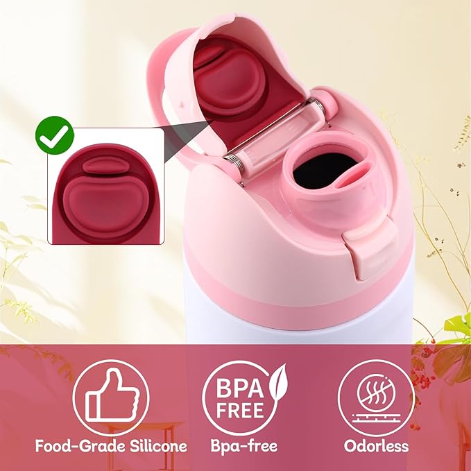 4 Pcs Replacement Rubber Seal Stopper Compatible with Owala FreeSip 16oz 32oz,Bottle Top Gasket Lid for Owala 16/19/24/32/40oz Seal Mouth Cap Silicone Stopper Part Insert Accessories(Wine Red)