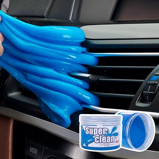 x xotic tech Car Cleaning Gel for Car Detailing Putty Interior Cleaner Slime Auto Detail Tools Supplies Accessories Valentines Day Gifts for Him Her Men Women Stocking Stuffers Blue