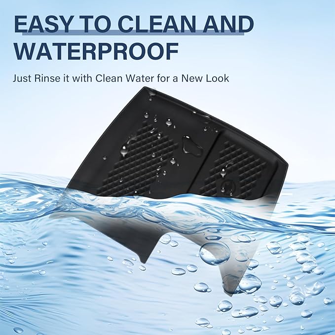 Wireless Charging Anti-Slip Mat for 2024 2025 2026 Toyota Grand Highlander, Silicone Waterproof Non-Slip & Anti-Scratch Center Console Phone Charger Protective Pad Liner Accessories
