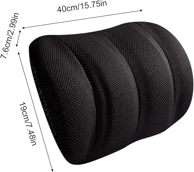 1 Piece Automotive Seat Lumbar Support Pillow for Chevrolet Equinox 2010-2017, Driving Lower Back Cushion Ergonomic Orthopedic Posture Rest