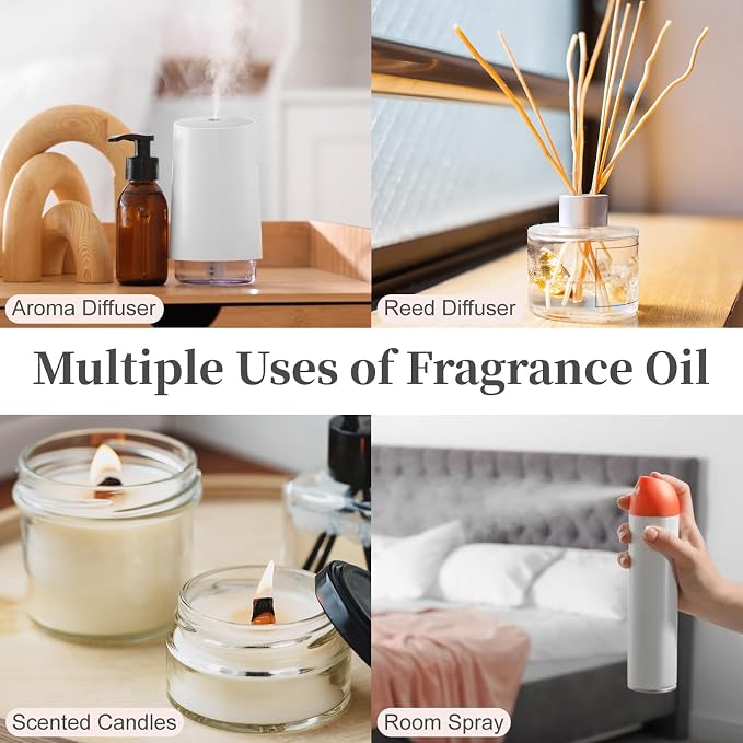 MAYJAM 100ML/3.38FL.OZ Fig Fragrance Oils with Glass Dropper, Essential Oils for Diffusers for Home, Long Lasting Scented Oils for Diffusers Soap Candle Making