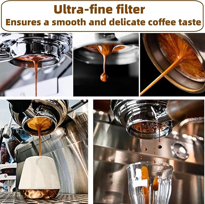1 cup 54 mm Dual Wall coffee Filter Basket compatible with Breville BES870/875/880/878/890/500/ Express Espresso Machine BES870XL Filter Basket