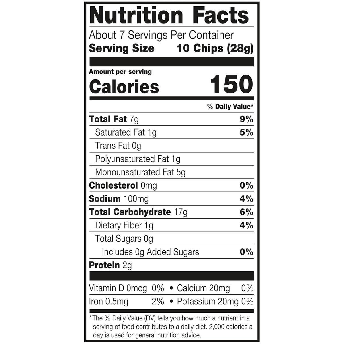 Late July Sea Salt Dippers Organic Tortilla Chips, 7.4 Oz Bag
