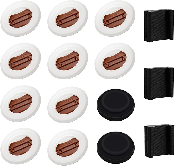 ShanSon Seal Valve 15pcs Set Airtight & Freshness Preservation Fits Various Coffee Containers Long-Lasting Lock Essential for Home Coffee Storage