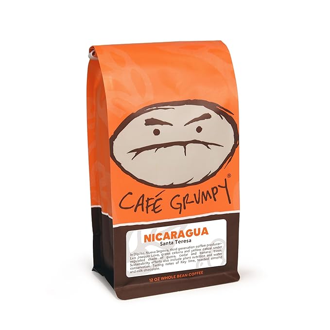 Café Grumpy Roaster's Choice Coffee - 12 oz Bag Single Origin Arabica - Medium Roast - Perfect for Drip, French Press, Pour Over, Cold Brew - Whole Beans