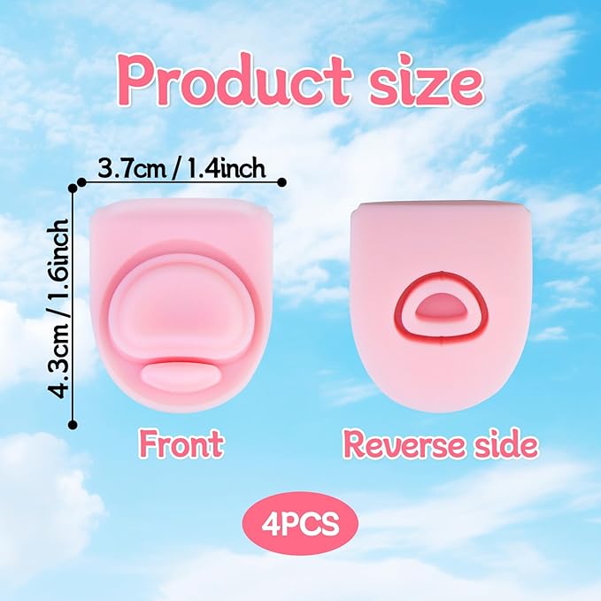 4pcs Replacement Stopper Compatible with Owala FreeSip 24oz 32oz,Water Bottle Top Gasket Lid for Owala 16/19/24/32/40oz Seal Bottle Mouth Cap Stopper Parts Silicone Insert Accessories (Pink