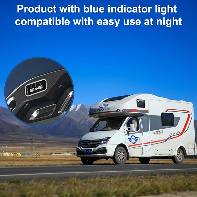 3 Ports 12V USB Outlet, 12V/24V Wall Mount Car USB Socket Charger Adapter,3.1A Dual USB A Port & PD3.0 USB C Port Charger Socket for RV Marine Boat Bus ATV Motorcycle Truck-1 Pack
