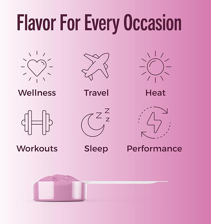 TREVI™ Sugar Free Electrolytes - Everyday Hydration Drink Mix Hydration Powder Multi Serving Tub - 45 Serving - Grape