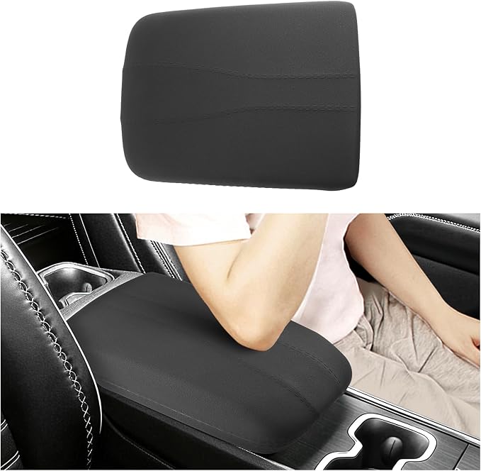 SXCY for 2025 2026 Chevy Traverse Armrest Cover for 2024 2025 2026 Chevy Traverse/GMC Acadia Accessories 2025 2026 Traverse/Acadia Center Console Cover Silicone Full Cover(w/Privacy Storage)