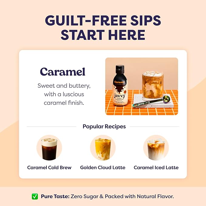 Coffee Concentrate - Cold Brew Coffee, Perfect for Hot or Iced Instant Coffees, Hot Drinks, Cold Brew Concentrate, 3 Pack - Caramel