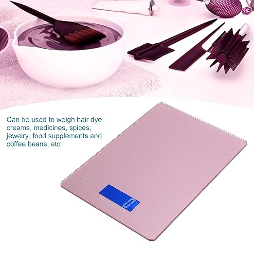 ZJchao Kitchen Precision Electronic Scale, Hair Color Cream Scale, Cake Baking Scale, Hair Dye Cream Digital Scale Kitchen Electronic Scale for Food Coffee Bean