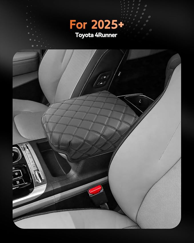 CDEFG for Kia Carnival 2022-2025 2026 Center Console Cover Armrest Box Cover for Carnival (LX, LXS, EX, SX, SX Prestige) Accessories Console Arm Rest Protector